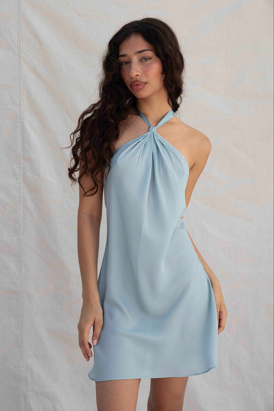 Opal Halter Mini Dress