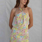 Odette Halter Mini Dress