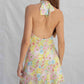 Odette Halter Mini Dress