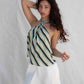 Halter Top in Marzipan