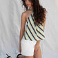 Halter Top in Marzipan