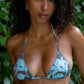Blue World Triangle Bikini
