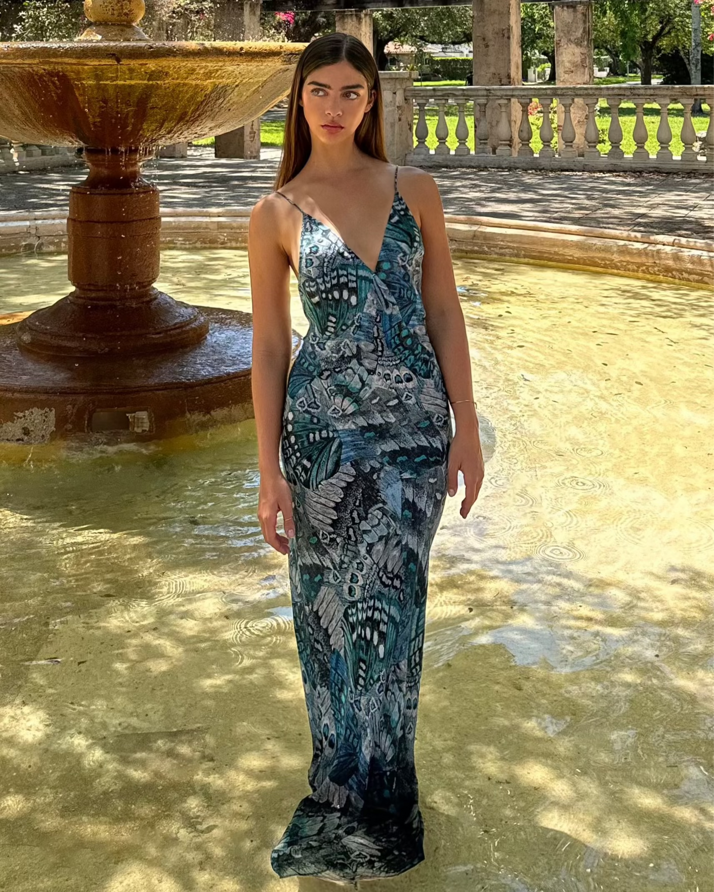 Elvira Dress in Farfalla