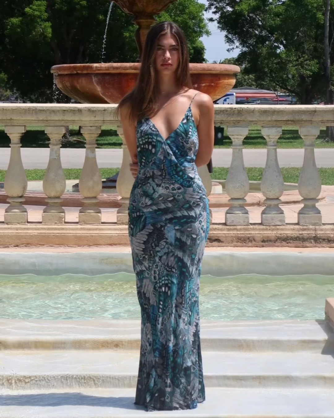 Elvira Dress in Farfalla