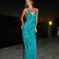 Elvira Dress in Aquazzura
