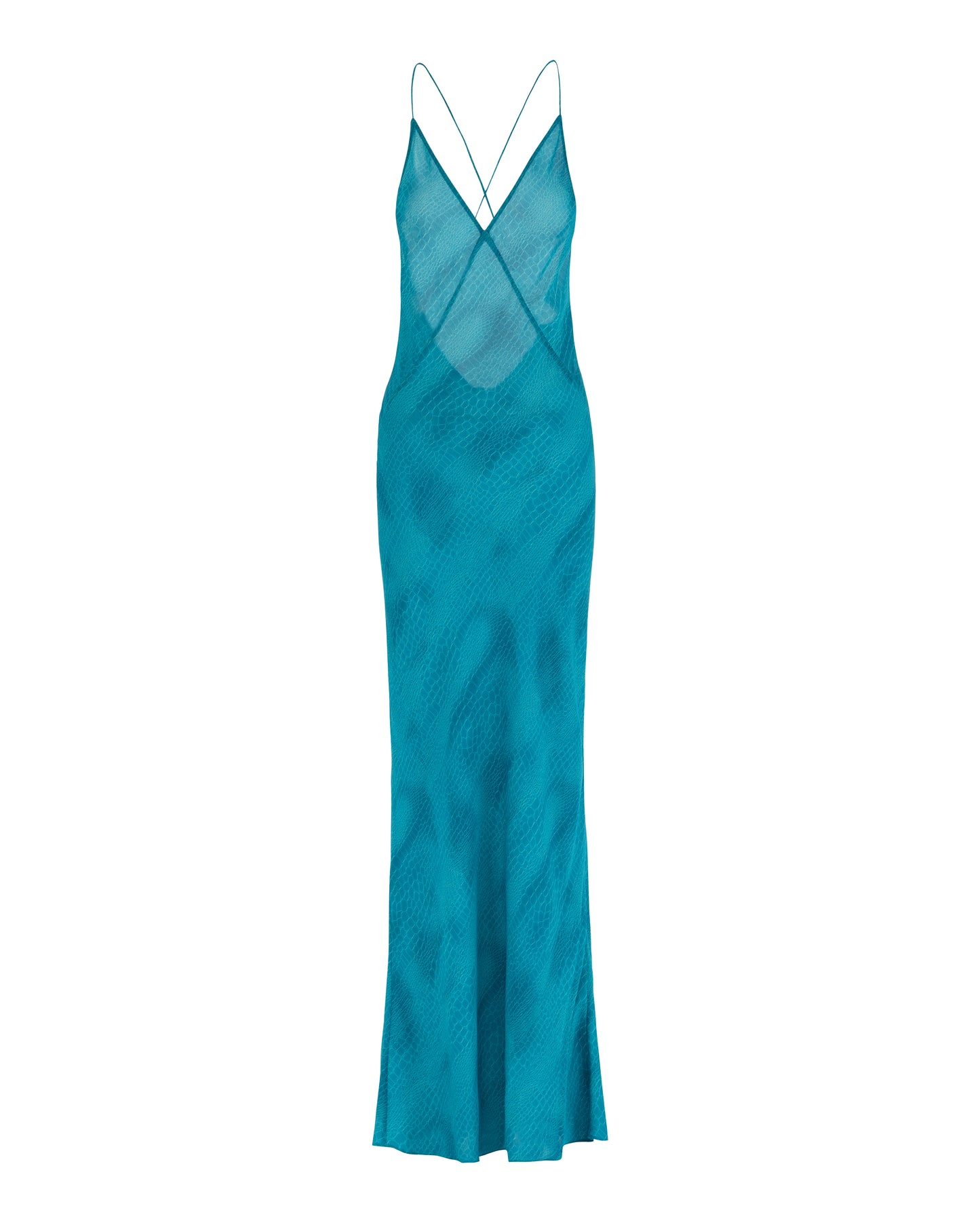 Elvira Dress in Aquazzura