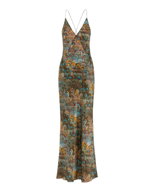 Elvira Dress in Marmo