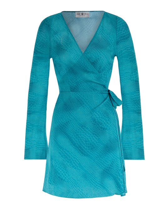 La Spiaggia Dress in Aquazzura